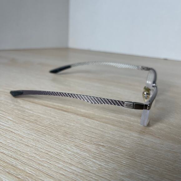 Ray-Ban RB8406 2502 Eyeglasses Carbon Fiber Silver Frames Only 53-17-140 - Picture 9 of 9